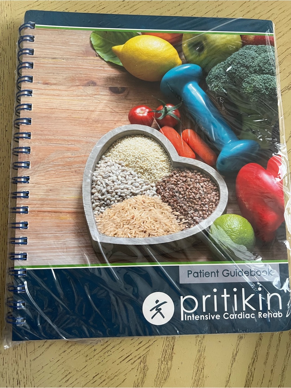 Pritikin Blue Spiral Patient Guidebook - Heart-Healthy Cooking Tips